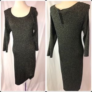 NWT Black and gold dress